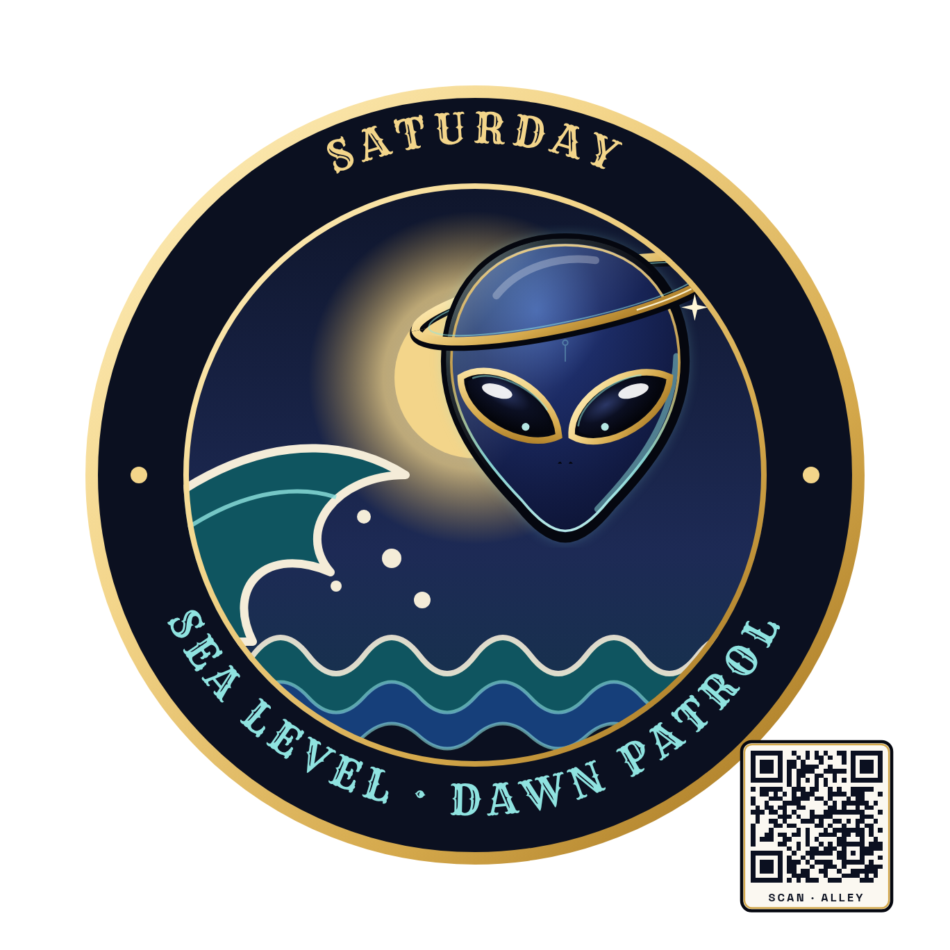 Dawn Patrol sticker