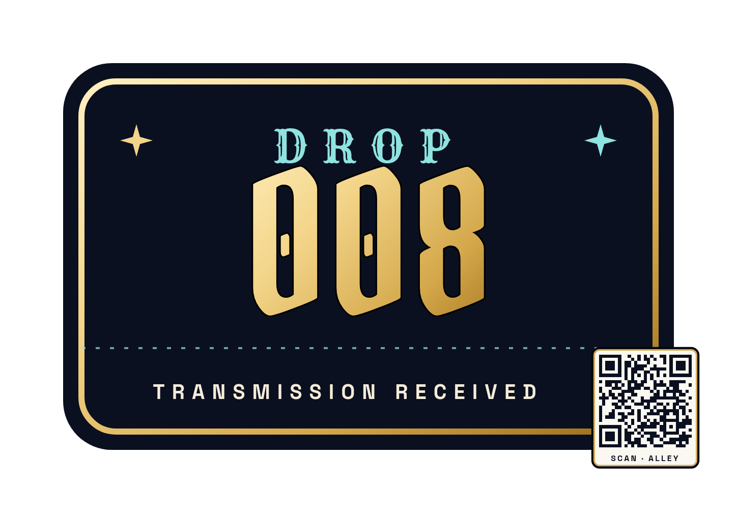 Drop 008 sticker