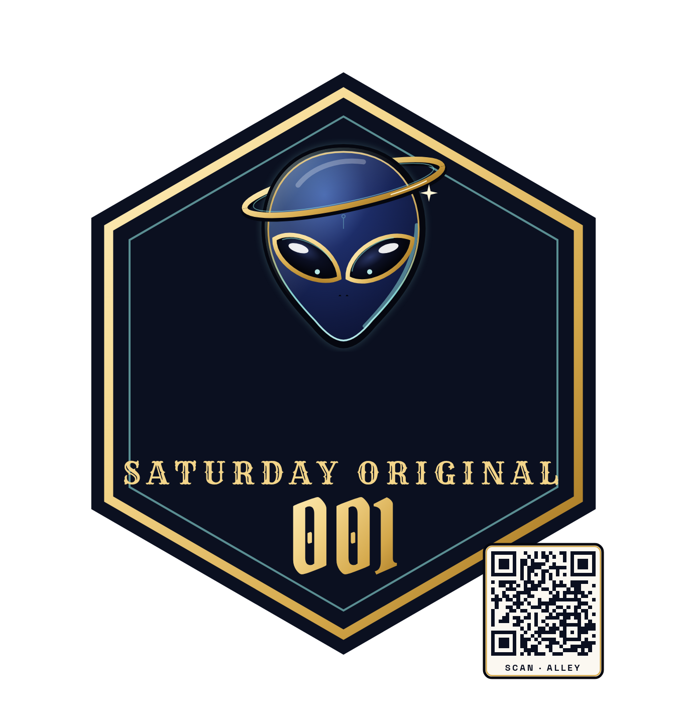 Original 001 sticker