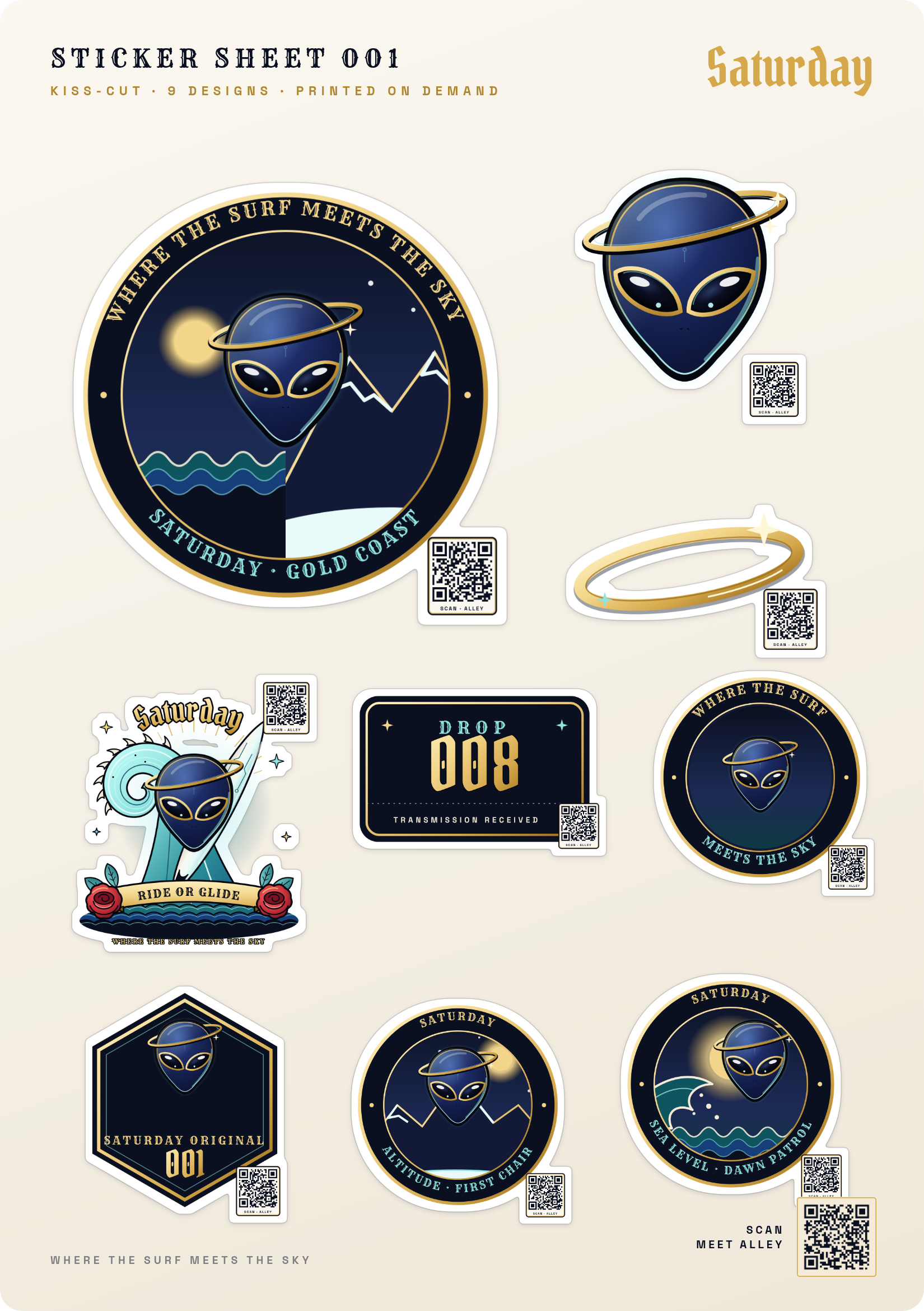 Sticker Sheet 001 print file